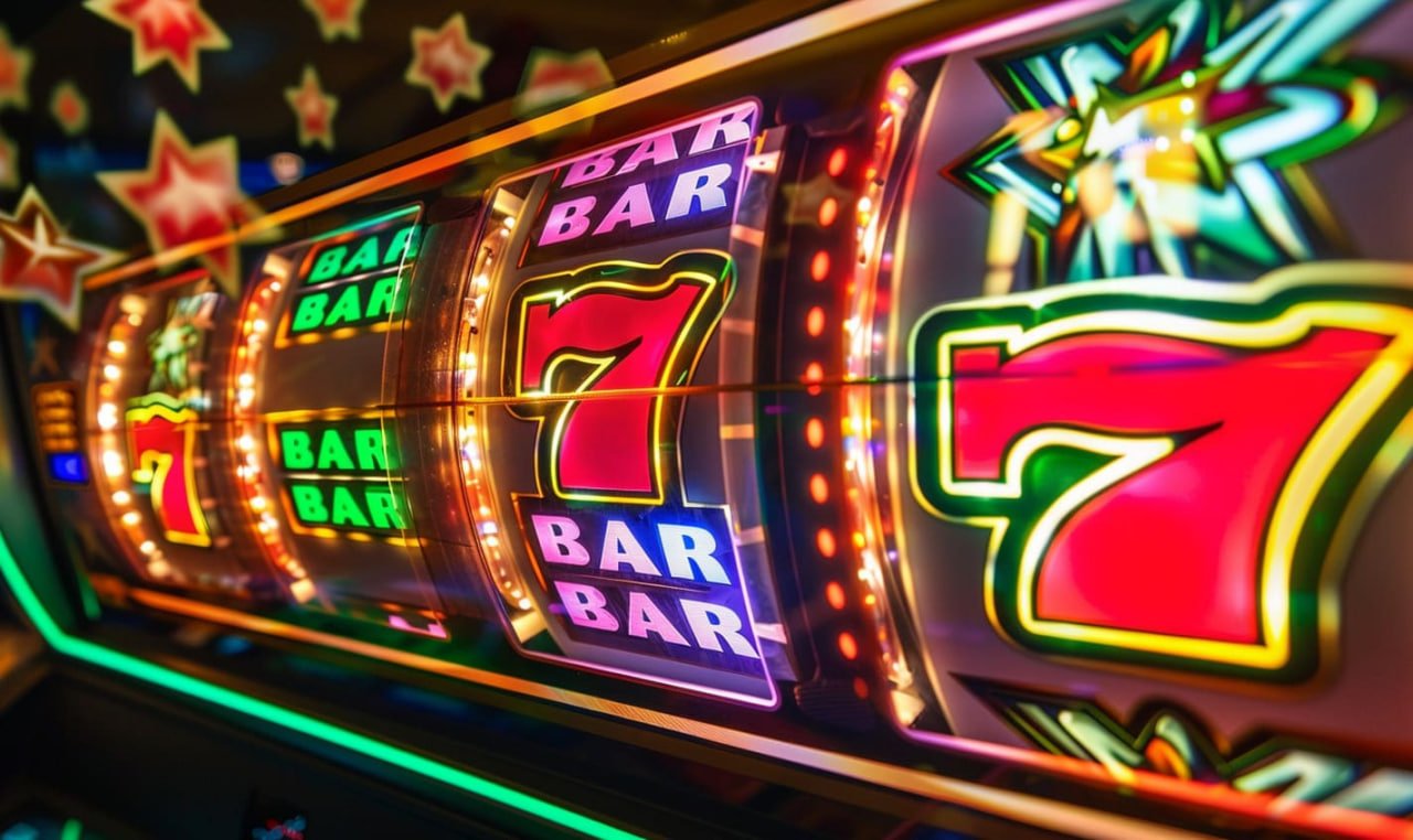 Antarmuka permainan slot Pragmatic Play dengan gulungan dan simbol bonus di barbatos